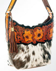 American Darling Hobo Hand Tooled Genuine Leather Women Bag Western Handbag Purse