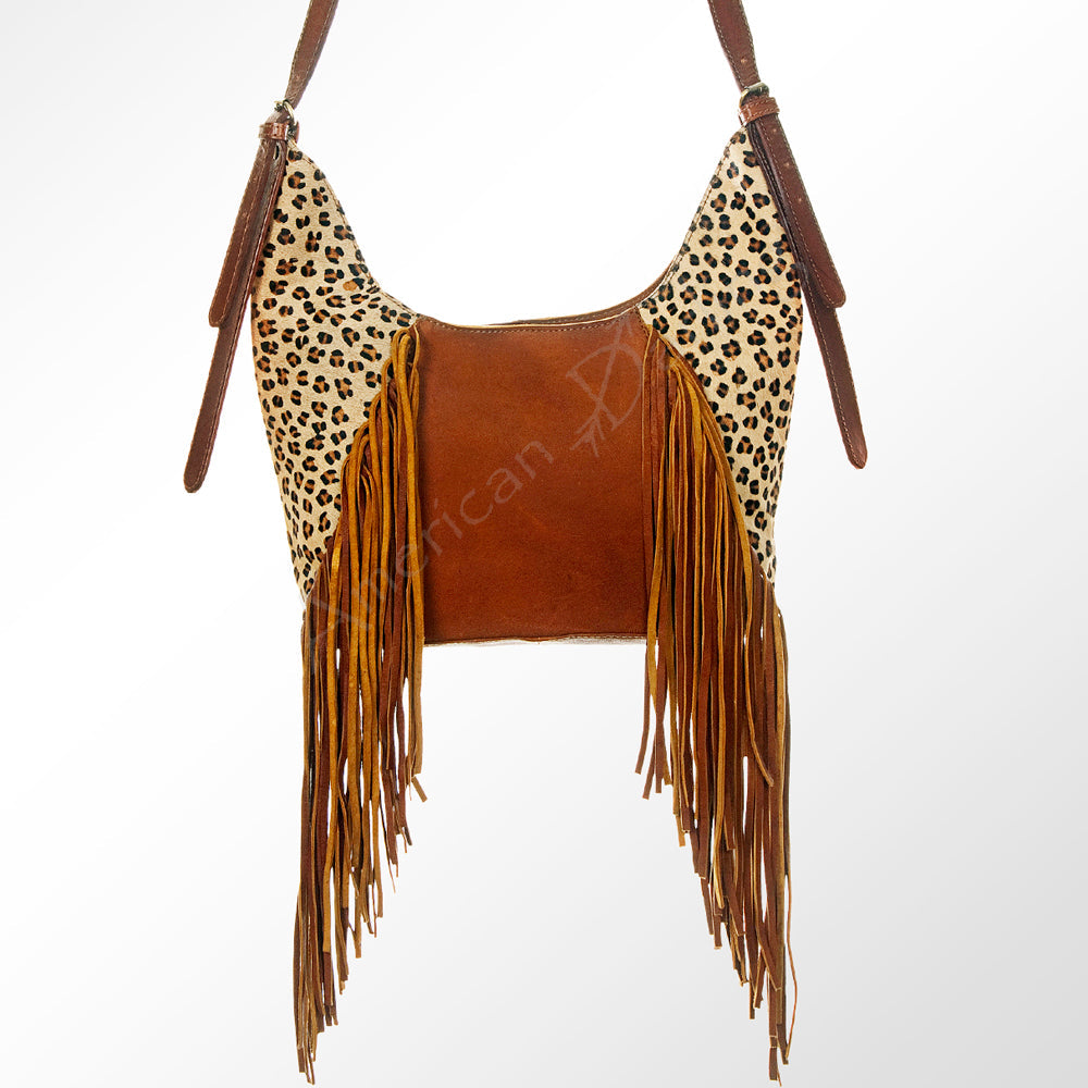 American Darling ADBGI107 Hobo Hair-On Genuine Leather Women Bag Western Handbag Purse
