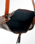 American Darling ADBGI111 Hobo Hair-On Genuine Leather Women Bag Western Handbag Purse