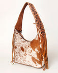 American Darling Hobo Hair On Genuine Leather Women Bag Western Handbag Purse