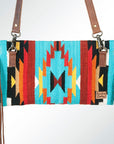 American Darling Small Crossbody Hand Tooled Saddle Blanket Genuine Leather women bag western handbag purse