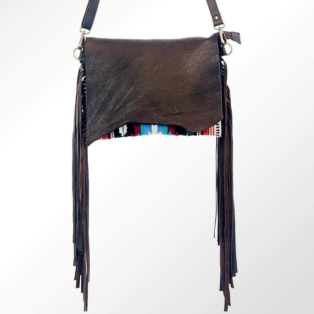 American Darling Cross Body Saddle Blanket Genuine Leather Women Bag Western Handbag Purse