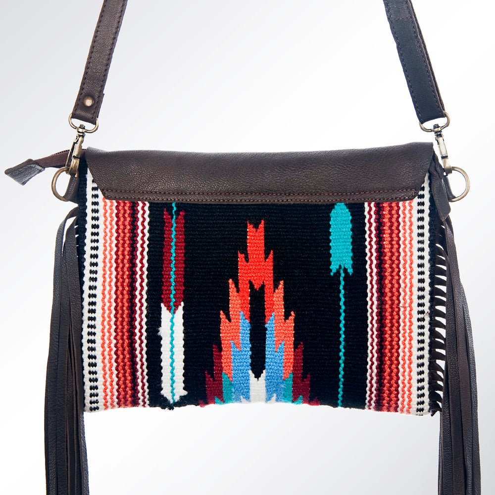 American Darling Cross Body Saddle Blanket Genuine Leather Women Bag Western Handbag Purse