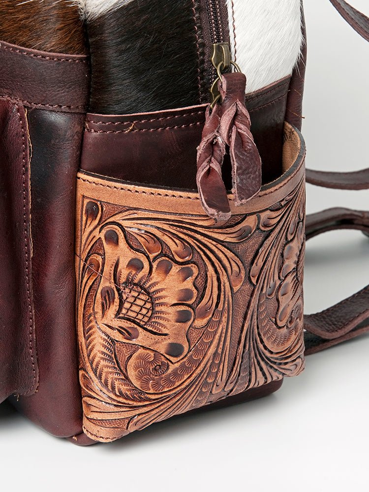 American Darling Saddle Blanket Genuine Leather Women Bag Western Handbag Purse