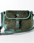 American Darling ADBGZ188 Crossbody Hair-On Genuine Leather Women Bag Western Handbag Purse