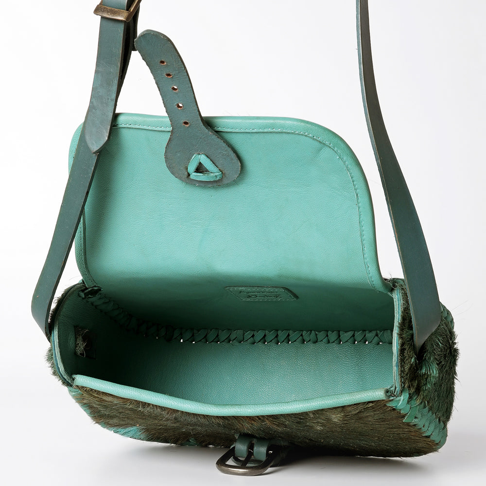 American Darling ADBGZ188 Crossbody Hair-On Genuine Leather Women Bag Western Handbag Purse