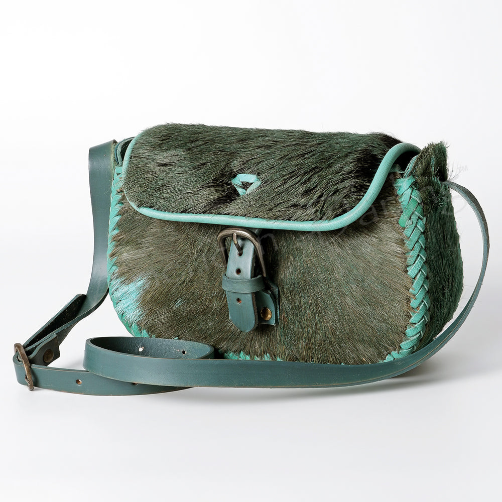 American Darling ADBGZ188 Crossbody Hair-On Genuine Leather Women Bag Western Handbag Purse