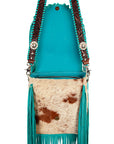 American Darling Crossbody Hair on Genuine Leather Women Bag Western Handbag