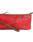 American Darling Wristlet Genuine Leather Women Bag W. Handbag Purse –