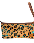 American Darling Wristlet Hair on Genuine Leather Western Women Bag | Handbag Purse | Women Wristlet | Wristlet Wristlet | Travel Wristlet | Leather Wristlet | Clutch Wristlet