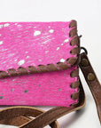 American Darling ADBG514BR Small Crossbody Hand Tooled Genuine Leather Women Bag Western Handbag Purse