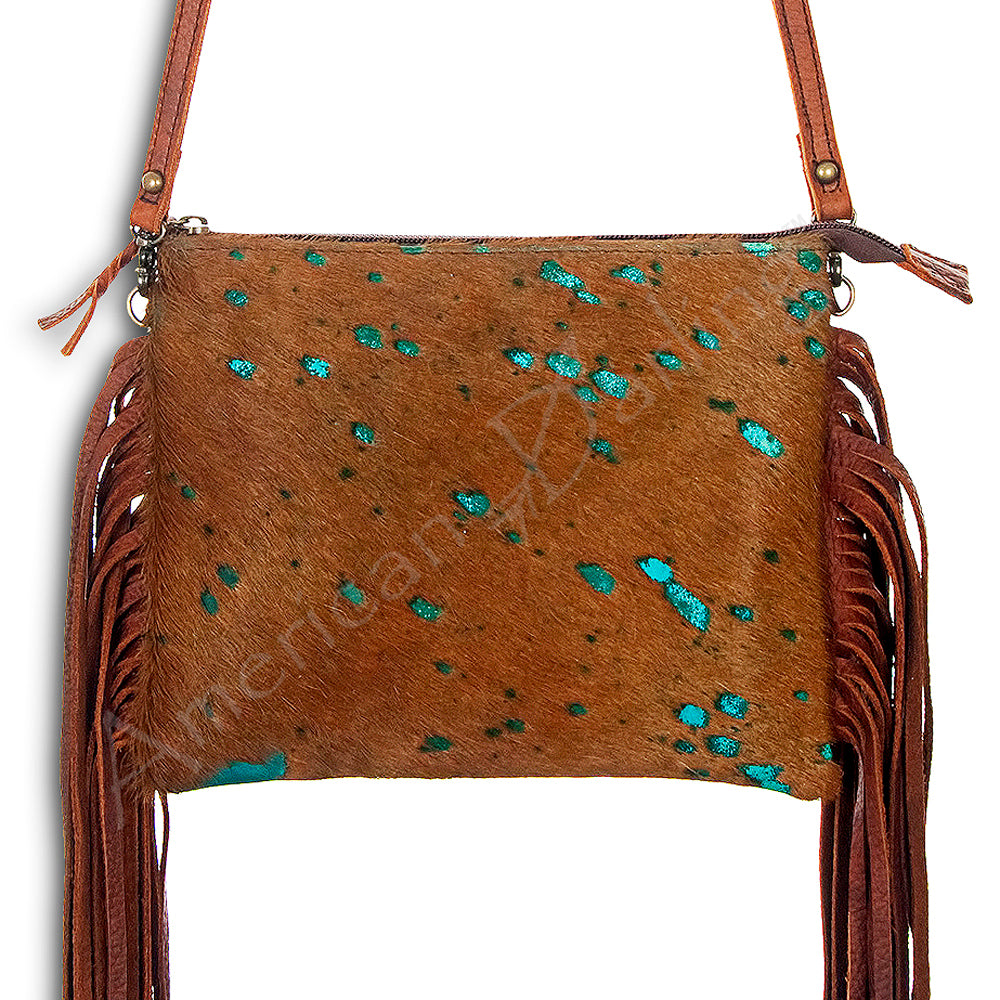 American Darling Small Crossbody Genuine Leather women bag western handbag purse