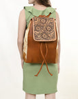 American Darling Backpack Hair On Genuine Leather Women Bag Western Handbag Purse
