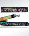American Darling ADSTF113 Hand Tooled Genuine Leather Crossbody Handle Strap For Bags