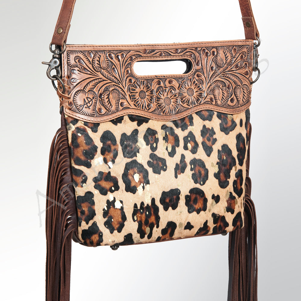 American Darling Clutch Hand Tooled Hair on Genuine Leather Western Women Bag Handbag Purse | Purses for Cute