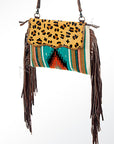 American Darling Saddle Blanket Genuine Leather Women Bag Western Handbag Purse