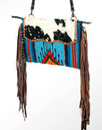 American Darling Saddle Blanket Genuine Leather Women Bag Western Handbag Purse