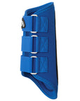Weaver Horse Splint Boots Pair Neoprene Suede Padding Blue