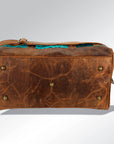 American Darling Women's Duffel Bag Western Hair On Genuine Leather Handbag and Ladies Purse