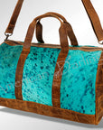 American Darling Women's Duffel Bag Western Hair On Genuine Leather Handbag and Ladies Purse