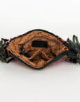 American Darling ADBGZ231 Clutch Hand Tooled Saddle Blanket Genuine Leather Women Bag Western Handbag Purse