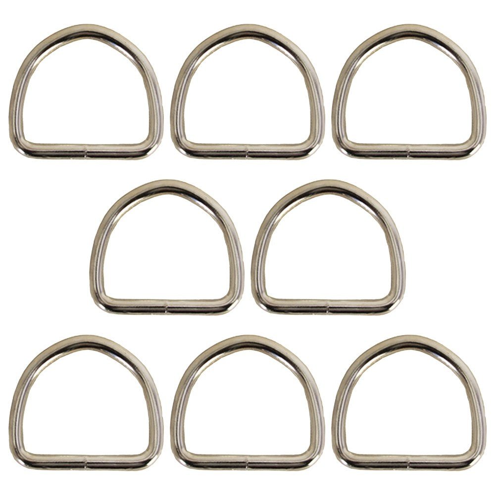 2 Inch 6.6 Mm Hilason Welded Wire Dee Ring Nickel Plt. – Hilason