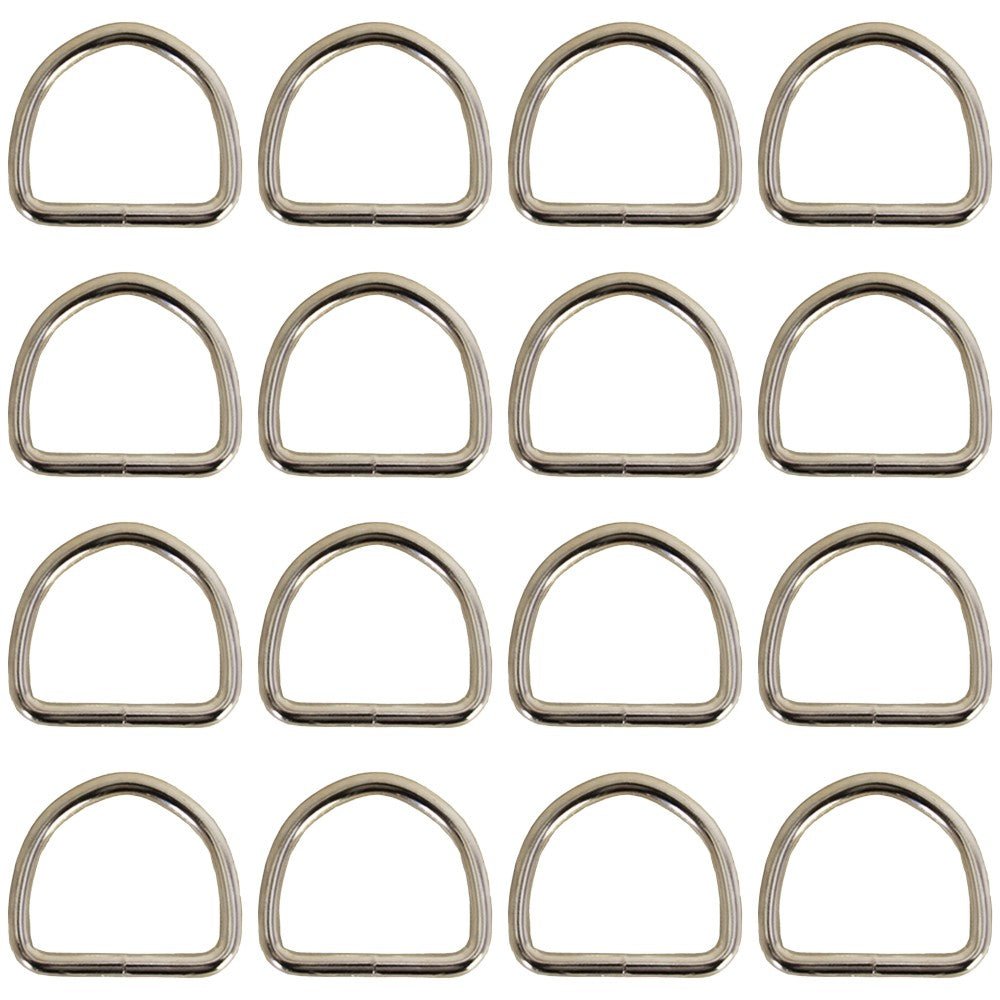 2 Inch 6.6 Mm Hilason Welded Wire Dee Ring Nickel Plt. – Hilason