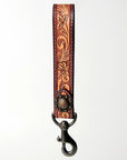 American Darling Full Grain Genuine Leather Handle Strap For Wristlet Bags