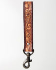 American Darling Full Grain Genuine Leather Handle Strap For Wristlet Bags