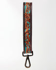 American Darling Full Grain Genuine Leather Handle Strap For Wristlet Bags