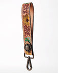 American Darling Full Grain Genuine Leather Handle Strap For Wristlet Bags