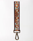 American Darling Full Grain Genuine Leather Handle Strap For Wristlet Bags