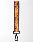 American Darling Full Grain Genuine Leather Handle Strap For Wristlet Bags