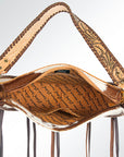 American Darling ADBG552 Hobo Hair-On Genuine Leather Women Bag Western Handbag Purse