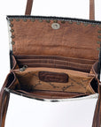 American Darling ADBG553BRW Wallet Hair-On Genuine Leather Women Bag Western Handbag Purse