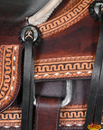 Western Horse Saddle American Leather Ranch Roping Hilason