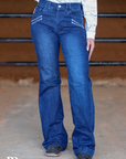 YOAKUM TROUSERS MEDIUM WASH
