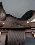 Western Horse Saddle American Leather Ranch Roping Cowboy Hilason