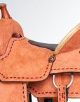 16 In Western Horse Saddle Genuine Leather Trail Roping Ranch Tack Set Comfytack