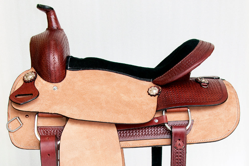Western Leather Saddle