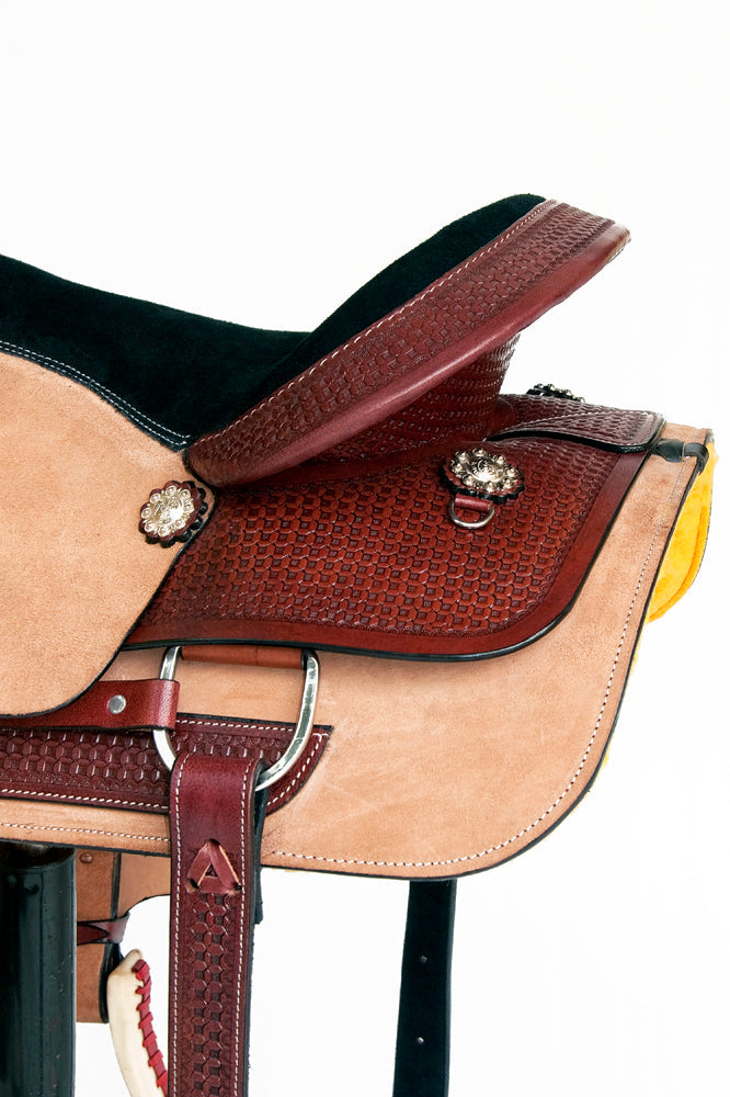 Western Leather Saddle