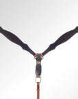 American Darling Western Horse Leaf Genuine Leather Headstall Tack Set