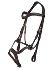ExionPro Anatomical Combined Flash Bridle with Reins