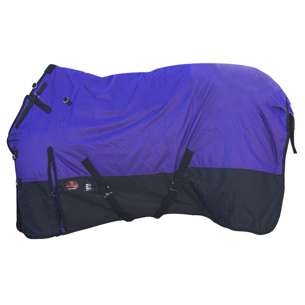 Hilason 600D Waterproof Turnout Miniature H. Winter Blanket Purple –