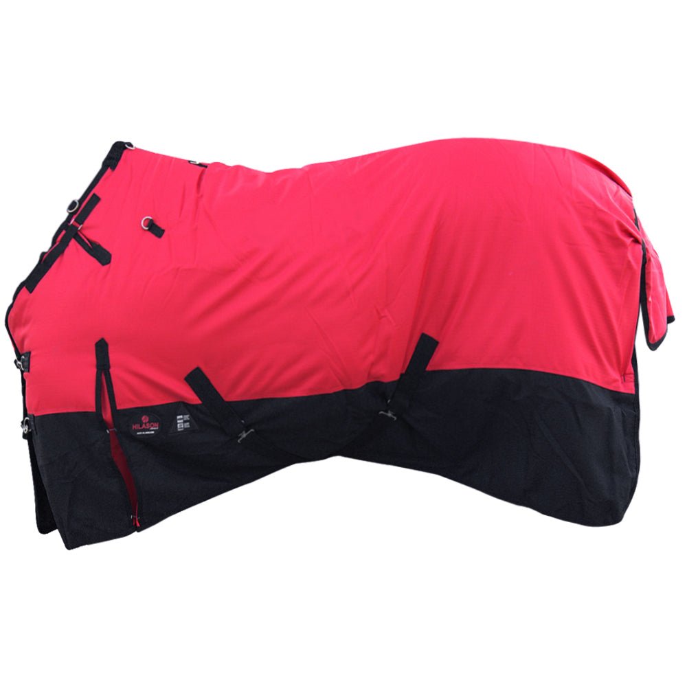 Hilason 1200D Waterproof Turnout Miniature H. Winter Blanket Red –