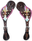 Handcrafted Genuine Leather Spur Straps For Men And Women Premium Western Equipment