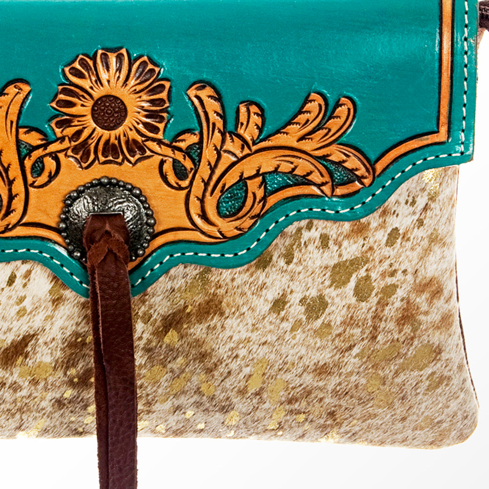 American Darling Envelope Hair on Genuine Leather Women Bag Western Handbag