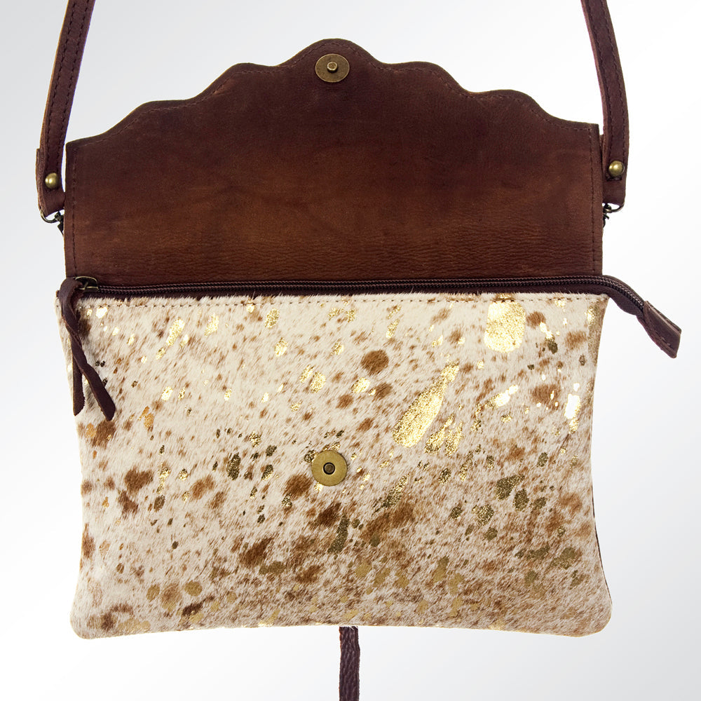 American Darling Envelope Hair on Genuine Leather Women Bag Western Handbag