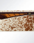 American Darling ADBG571TAW Wallet Hand Tooled Hair-On Genuine Leather Women Bag Western Handbag Purse