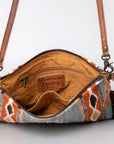 American Darling Cross Body Saddle Blanket Genuine Leather Women Bag Western Handbag Purse